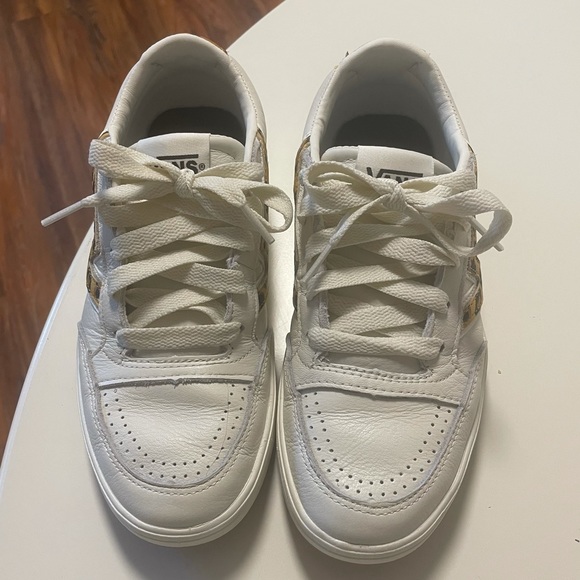 Leopard and White Vans, Women’s 7, Lowland CC - Picture 2 of 5